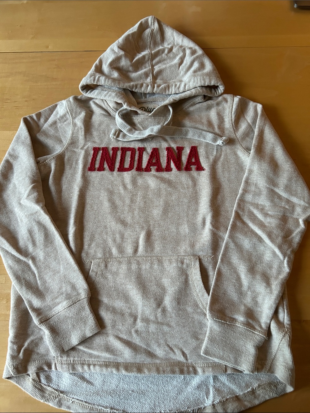 Indiana University IU Hoosiers Hoodie by Blue 84 GUC women’s size Small